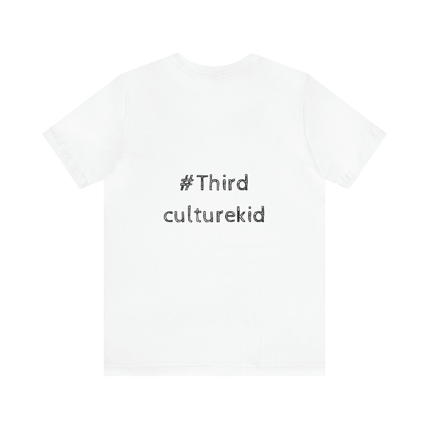 French Egyptian Third Culture Kid Unisex Jersey Short Sleeve Tee