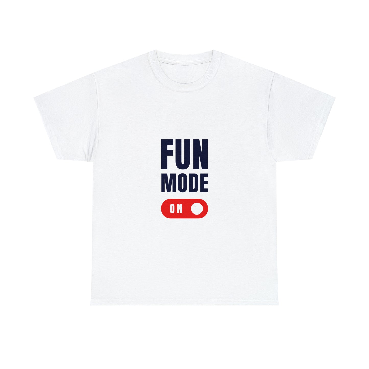 Fun Mode On Unisex Heavy Cotton Tee